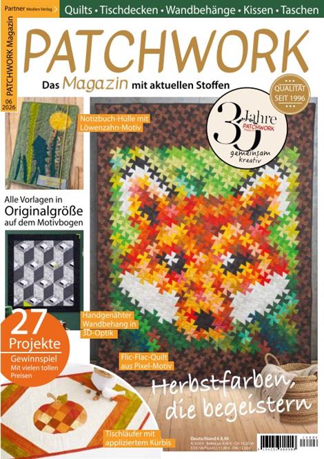 Patchwork-Magazin-Einzelheft
