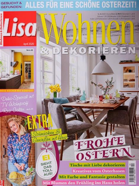 Lisa Wohnen & Dekorieren Abo 35% Rabatt auf Mini ...