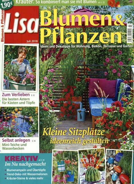 Lisa Blumen & Pflanzen Abo Lisa Blumen & Pflanzen ProbeAbo Lisa Blumen