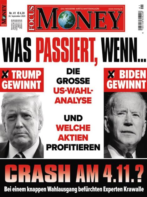 Das aktuelle Cover von Focus Money