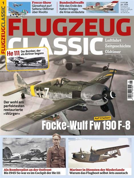 Flugzeug-Classic-Abo