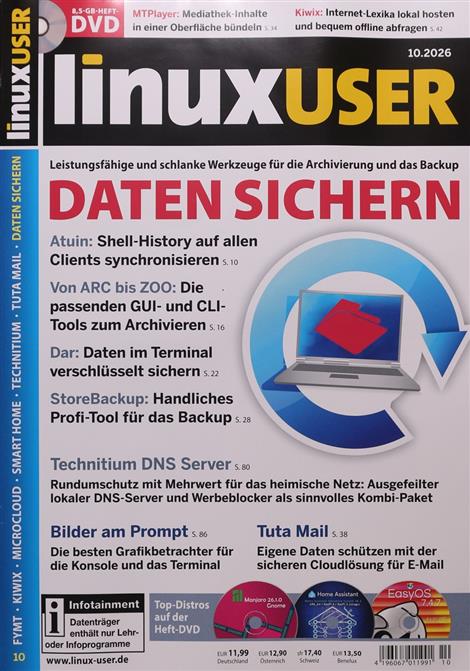 Linux-User-DVD-Abo