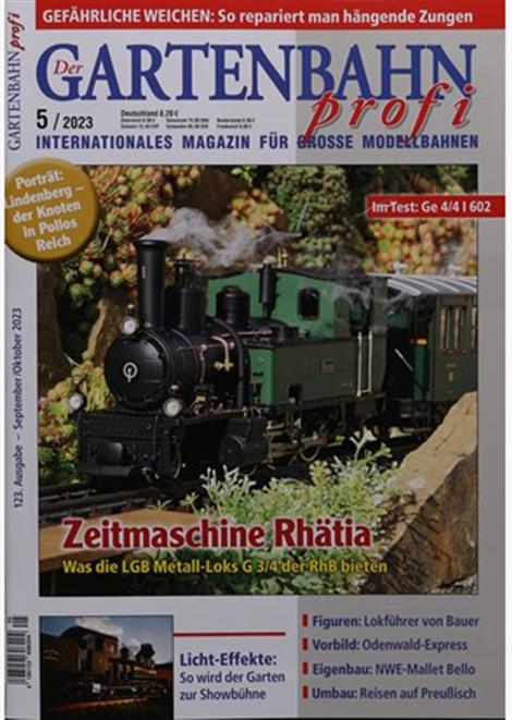 Gartenbahnprofi-Abo