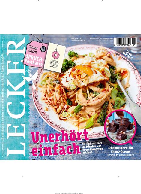 LECKER Abo LECKER Probe-Abo LECKER Geschenkabo bei Presseplus