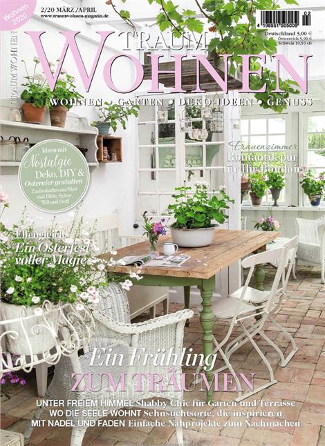 Traum Wohnen Abo 35% Rabatt auf Mini- & Geschenkabo Presseplus.de