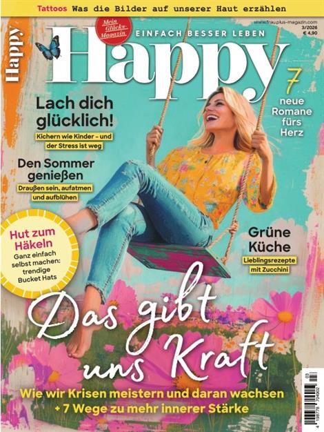Happy-Frau-im-Leben-Abo