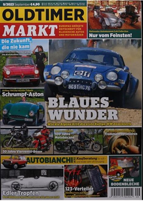 Oldtimer Markt Abo 35% Rabatt auf Mini- und Geschenkabo Presseplus.de