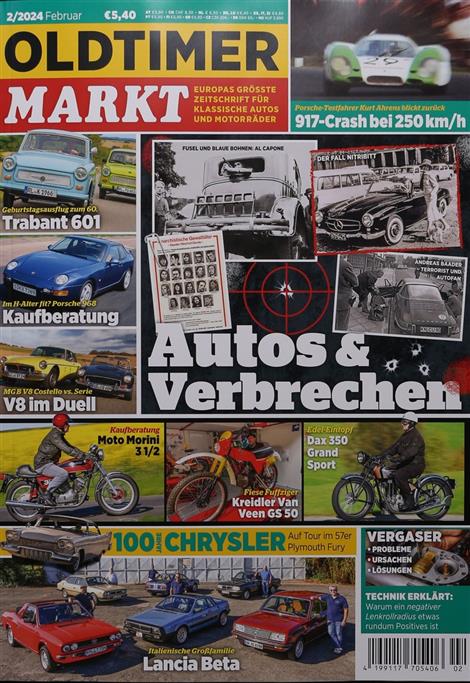 Oldtimer Markt 35% Rabatt Auf Mini- Und Geschenkabo Presseplus.de