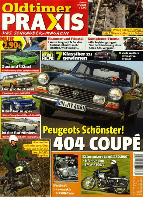 Oldtimer Praxis Abo 35% Rabatt auf Mini- & Geschenkabo Presseplus.de