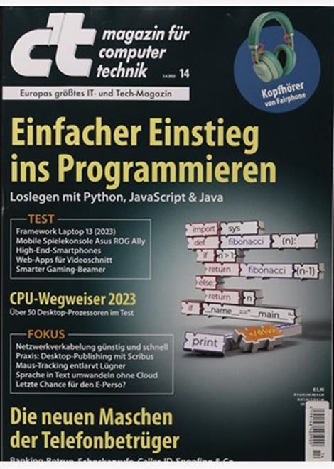 ct-Magazin-Abo