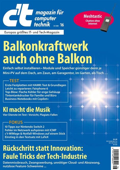 ct-Magazin-Abo