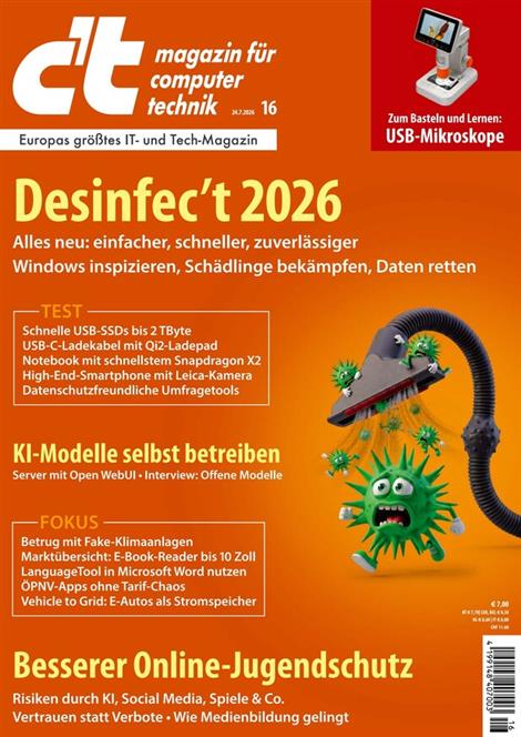 ct-Magazin-Abo