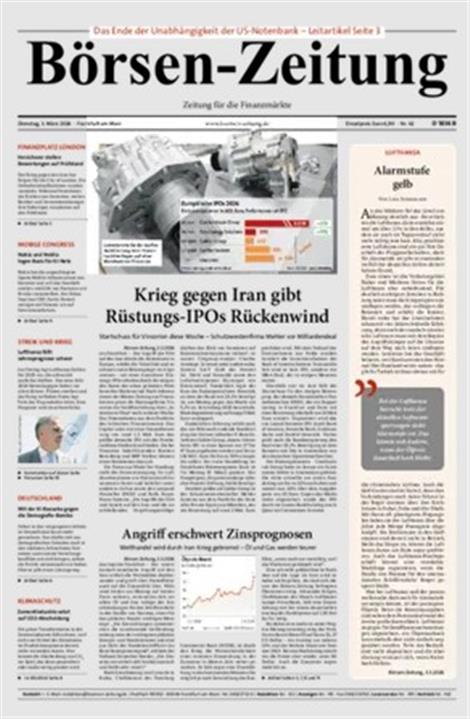 Boersen-Zeitung-Abo