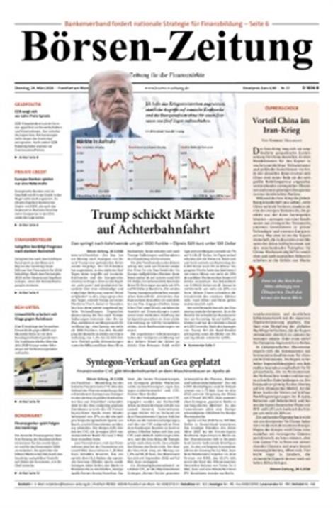 Boersen-Zeitung-Abo