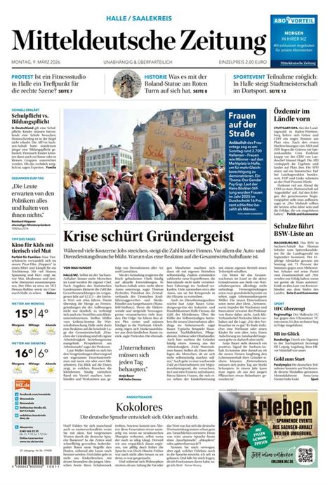 Mitteldeutsche-Zeitung-Abo