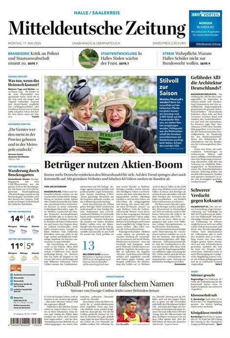 Mitteldeutsche-Zeitung-Abo