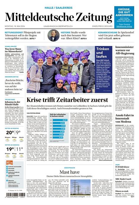 Mitteldeutsche-Zeitung-Abo