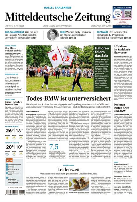 Mitteldeutsche-Zeitung-Abo
