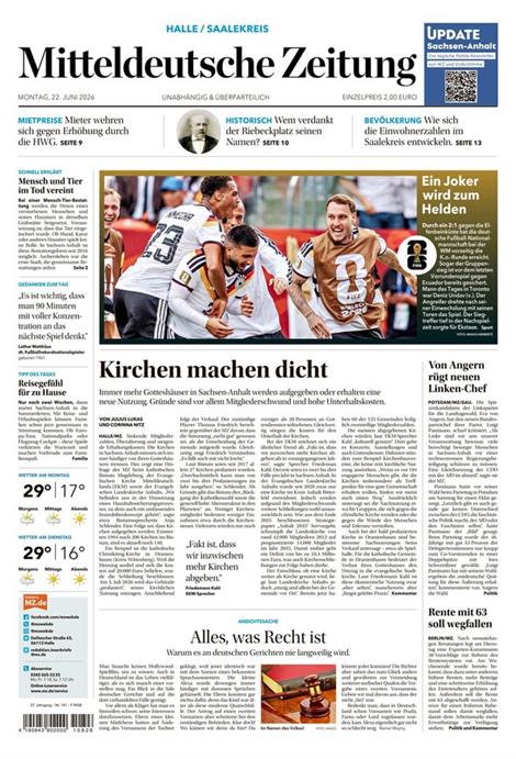 Mitteldeutsche-Zeitung-Abo