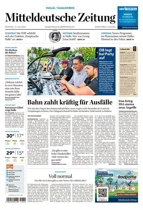Mitteldeutsche-Zeitung-Abo