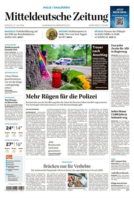 Mitteldeutsche-Zeitung-Abo