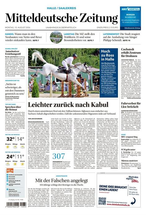 Mitteldeutsche-Zeitung-Abo