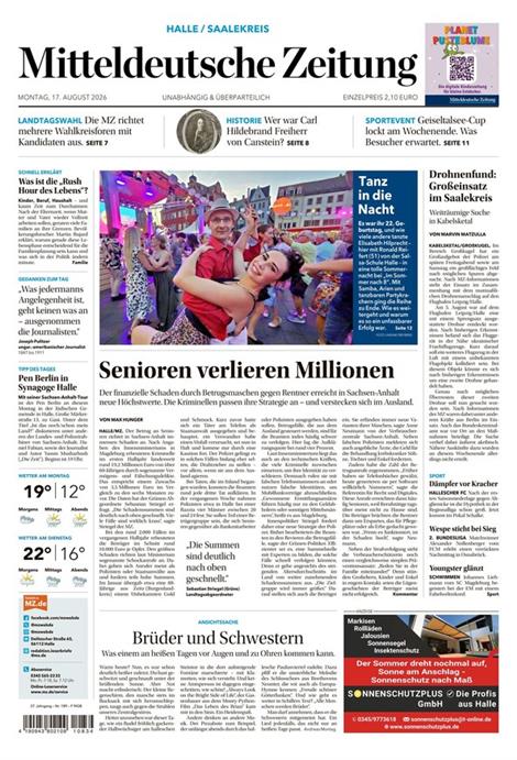 Mitteldeutsche-Zeitung-Abo