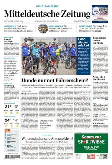 Mitteldeutsche-Zeitung-Abo