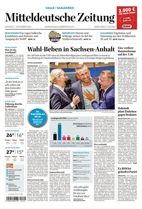 Mitteldeutsche-Zeitung-Abo