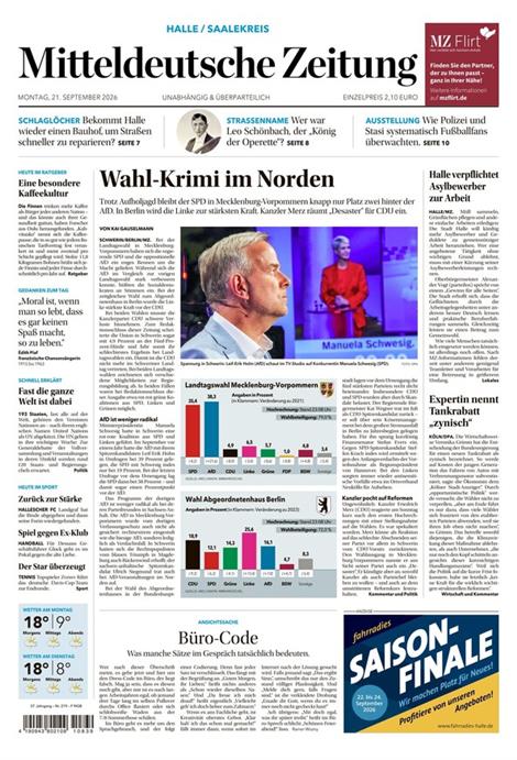 Mitteldeutsche-Zeitung-Abo