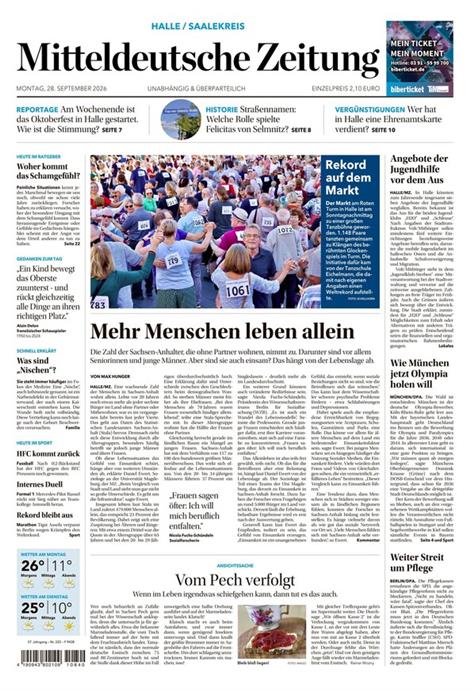 Mitteldeutsche-Zeitung-Abo