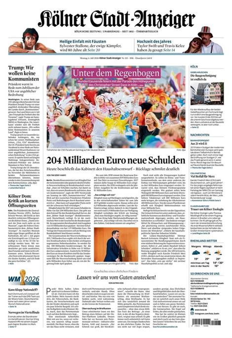 Koelner-Stadtanzeiger-Abo