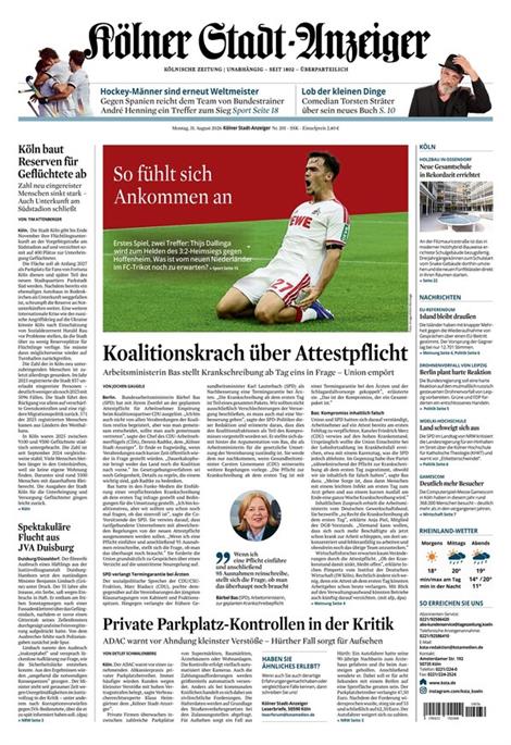 Koelner-Stadtanzeiger-Abo