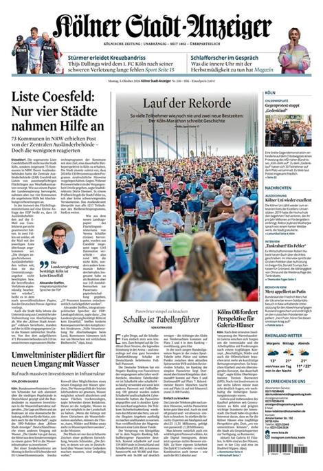 Koelner-Stadtanzeiger-Abo