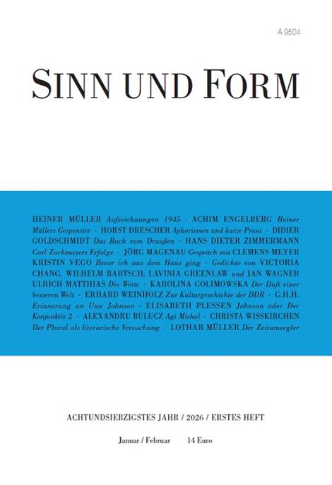Sinn-und-Form-Abo