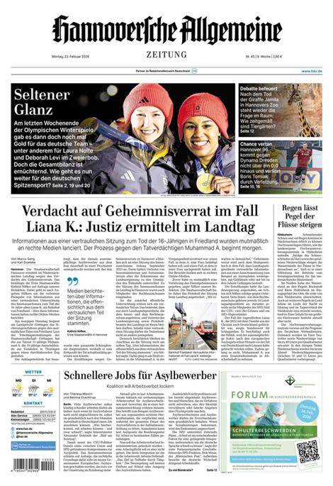 Hannoversche-Allgemeine-Zeitung-Abo