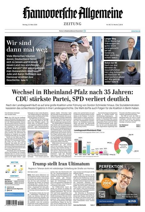 Hannoversche-Allgemeine-Zeitung-Abo