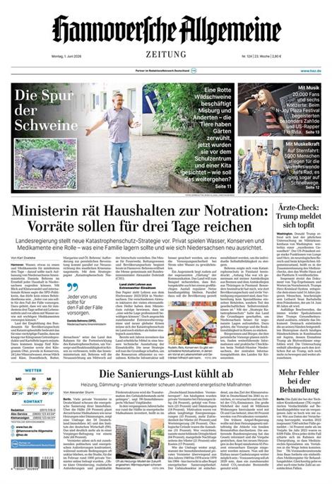 Hannoversche-Allgemeine-Zeitung-Abo