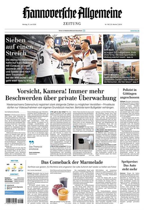 Hannoversche-Allgemeine-Zeitung-Abo