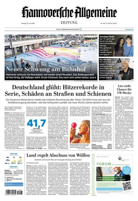 Hannoversche-Allgemeine-Zeitung-Abo