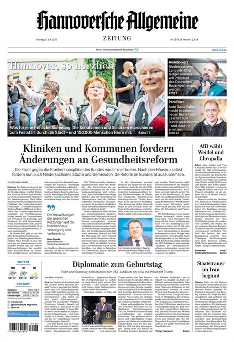 Hannoversche-Allgemeine-Zeitung-Abo