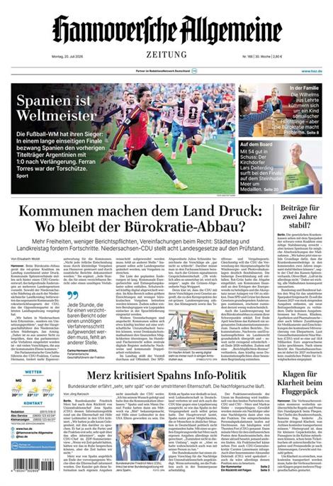 Hannoversche-Allgemeine-Zeitung-Abo
