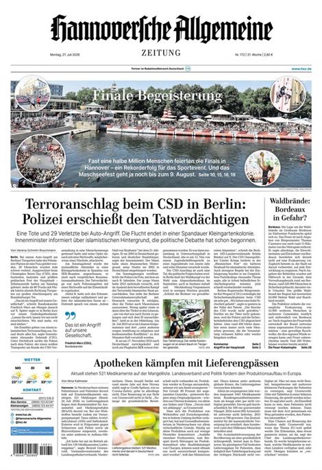 Hannoversche-Allgemeine-Zeitung-Abo
