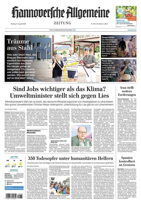 Hannoversche-Allgemeine-Zeitung-Abo