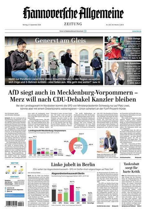 Hannoversche-Allgemeine-Zeitung-Abo