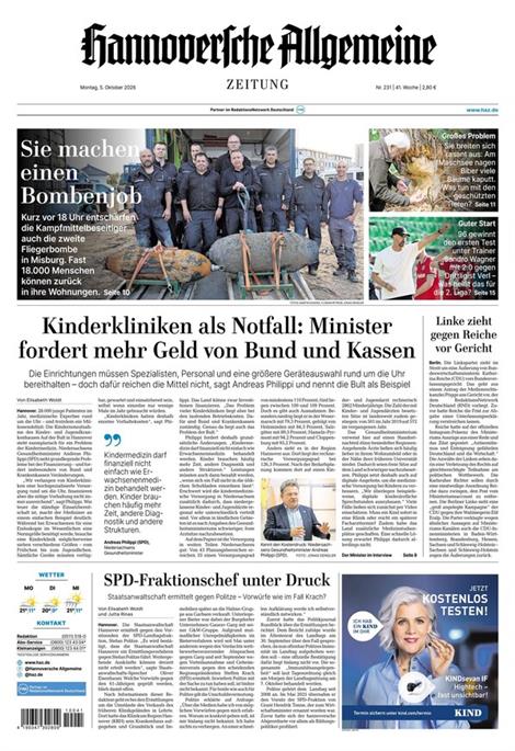 Hannoversche-Allgemeine-Zeitung-Abo