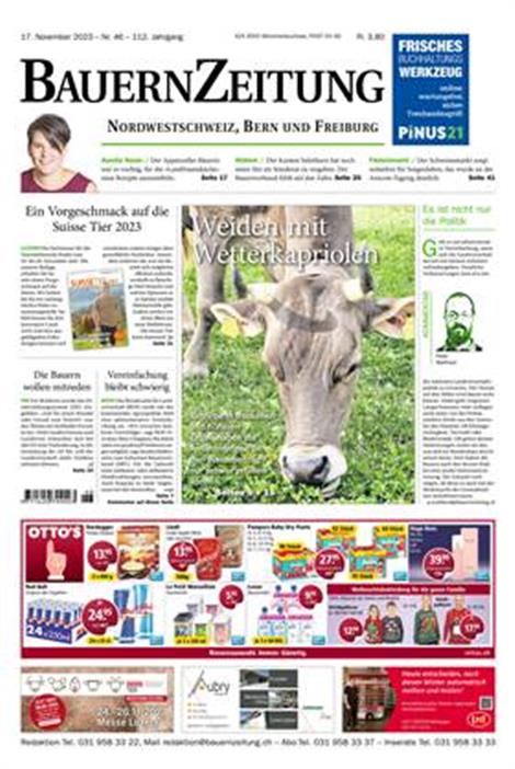 Bauernzeitung-Abo