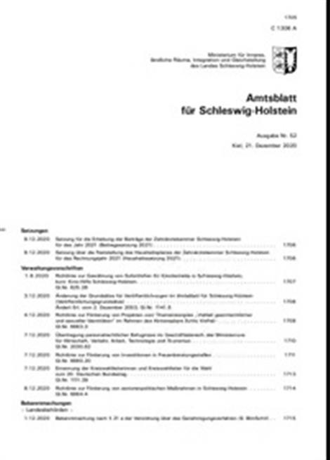 Amtsblatt-Schleswig-Holstein-Abo
