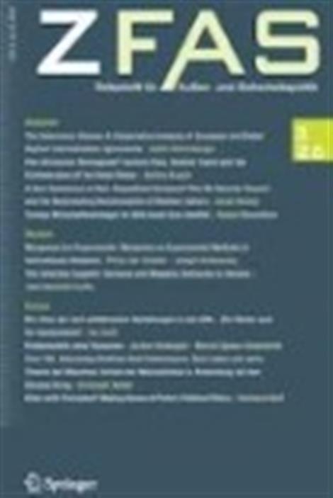Zeitschrift-fuer-Aussen-und-Sicherheitspolitik-ZfAS-Institutionen-Abo