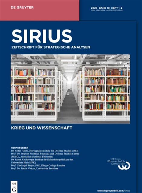 SIRIUS-Zeitschrift-fuer-Strategische-Analysen-Abo